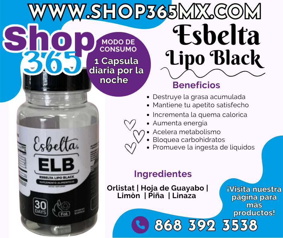 Esbelta Lipo Black ELP