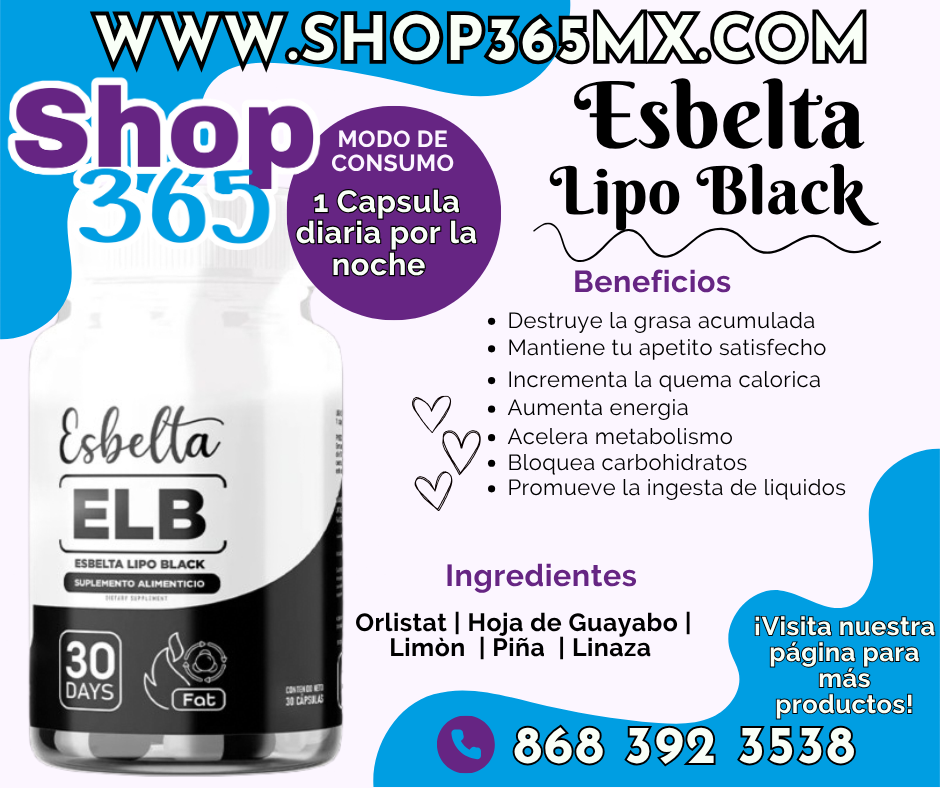Esbelta Lipo Black ELP