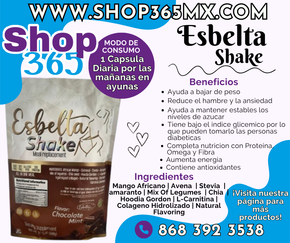 Malteada Esbelta Shake
