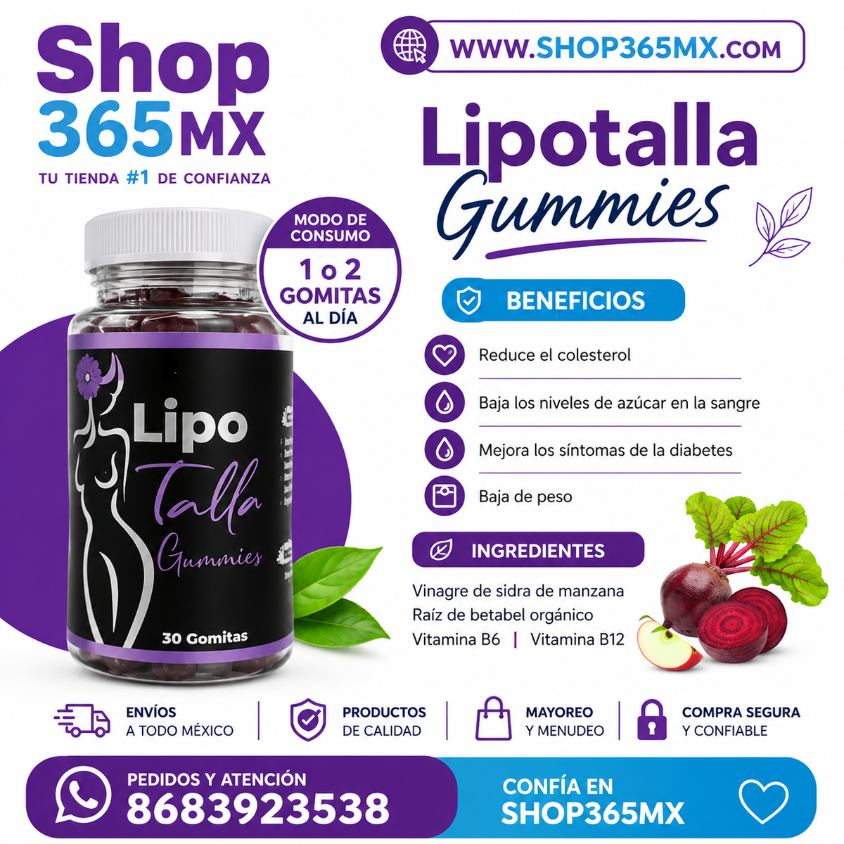 LipoTalla Gummies