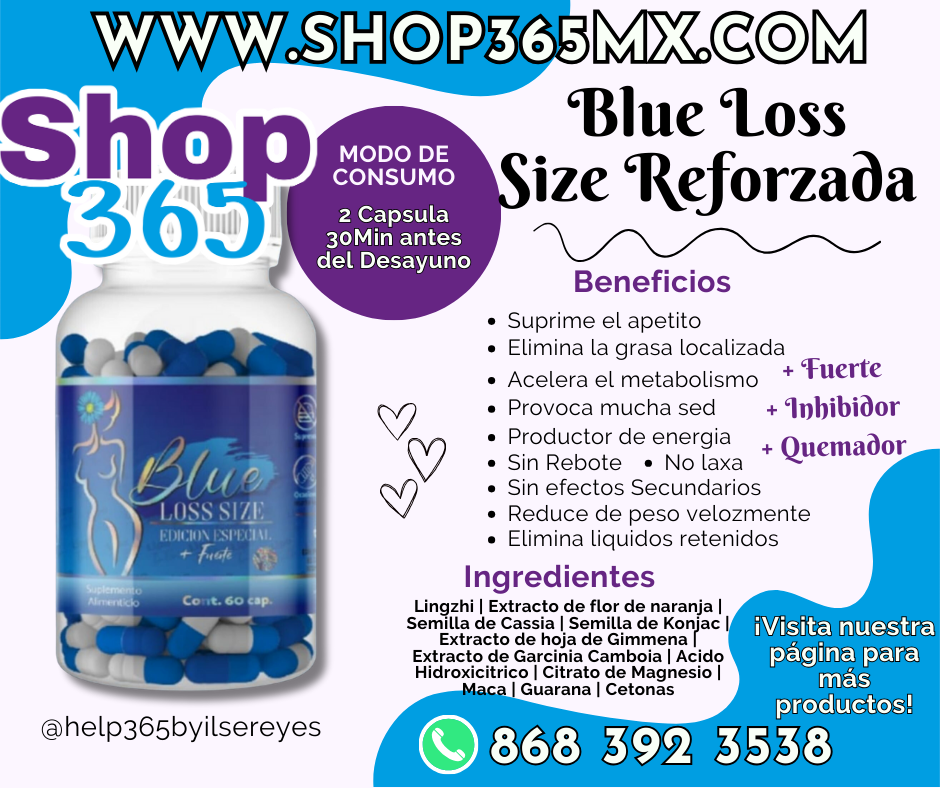 LIPOTALLA BLUE LOSS SIZE REFORZADA