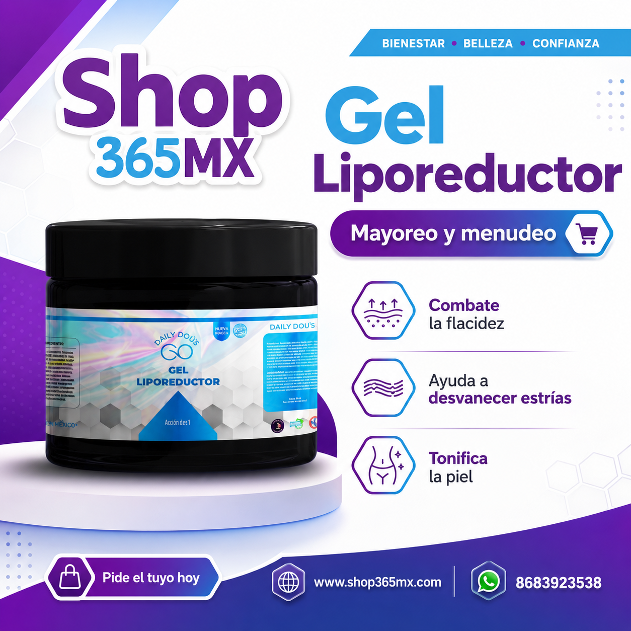 Gel Liporeductor By Daily Dous
