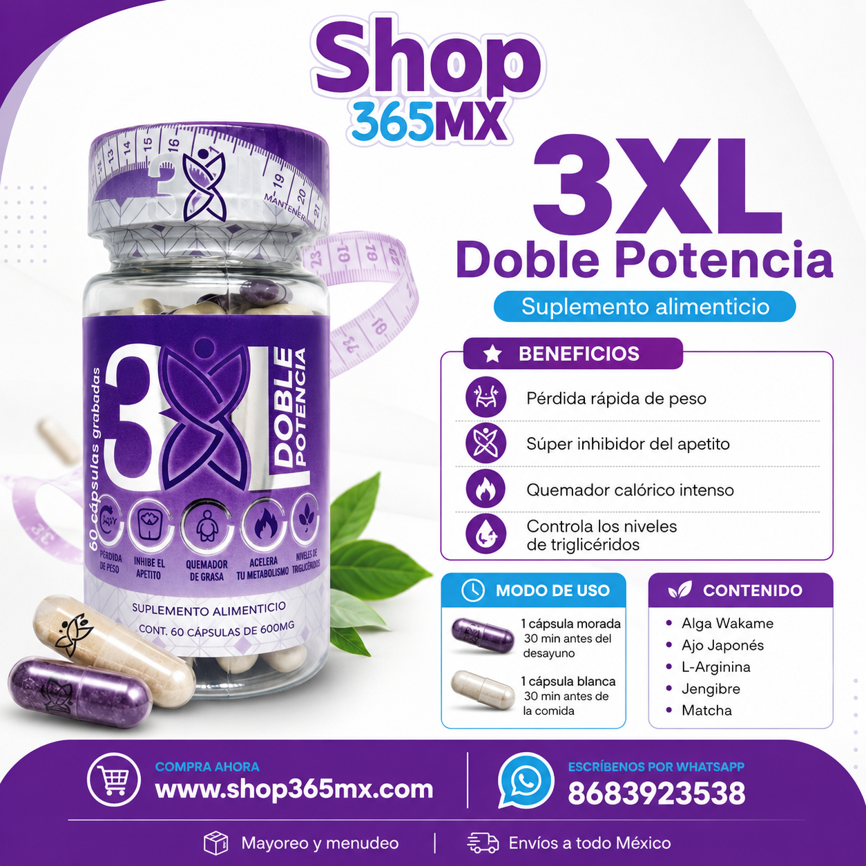 3XL Doble Potencia