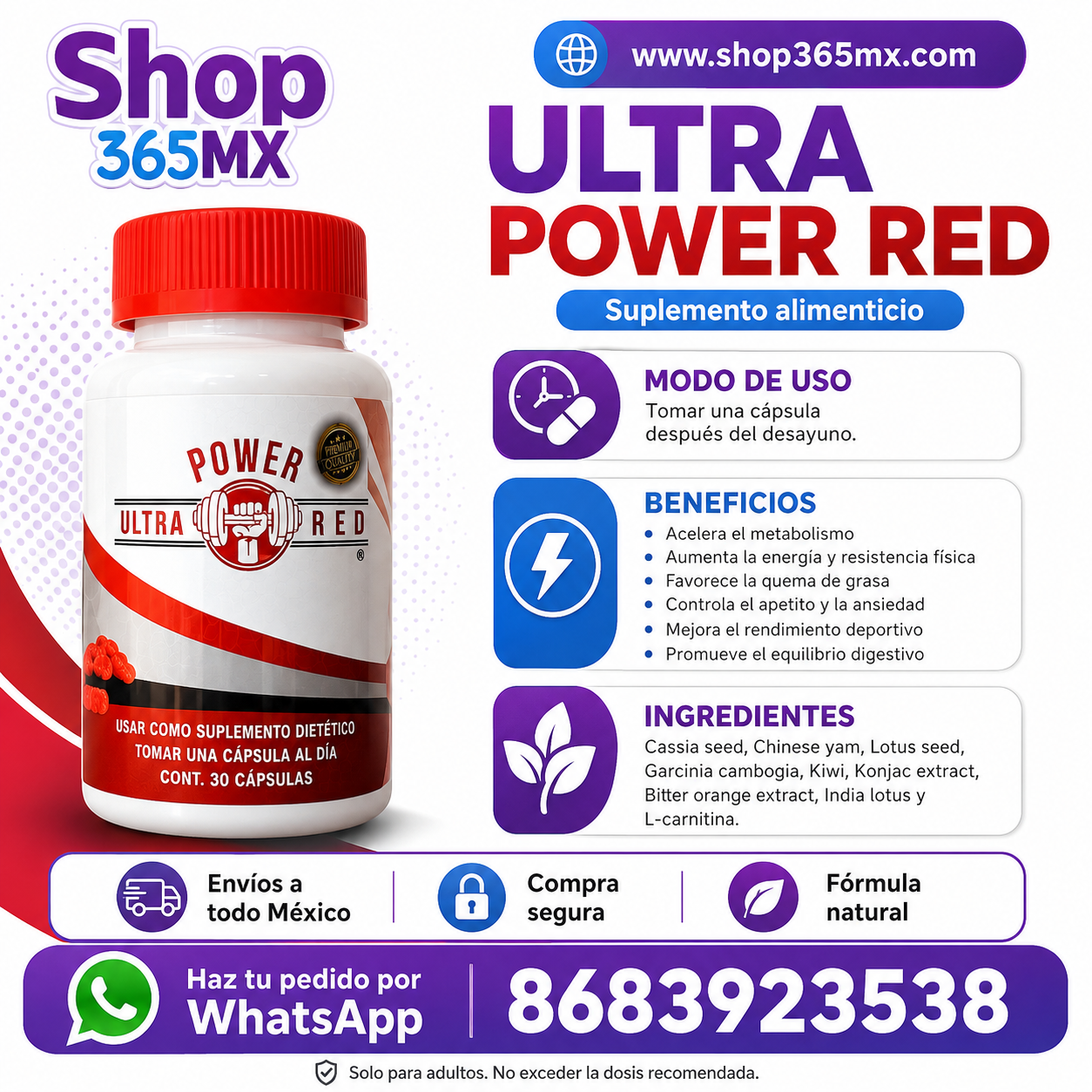Power Ultra Red