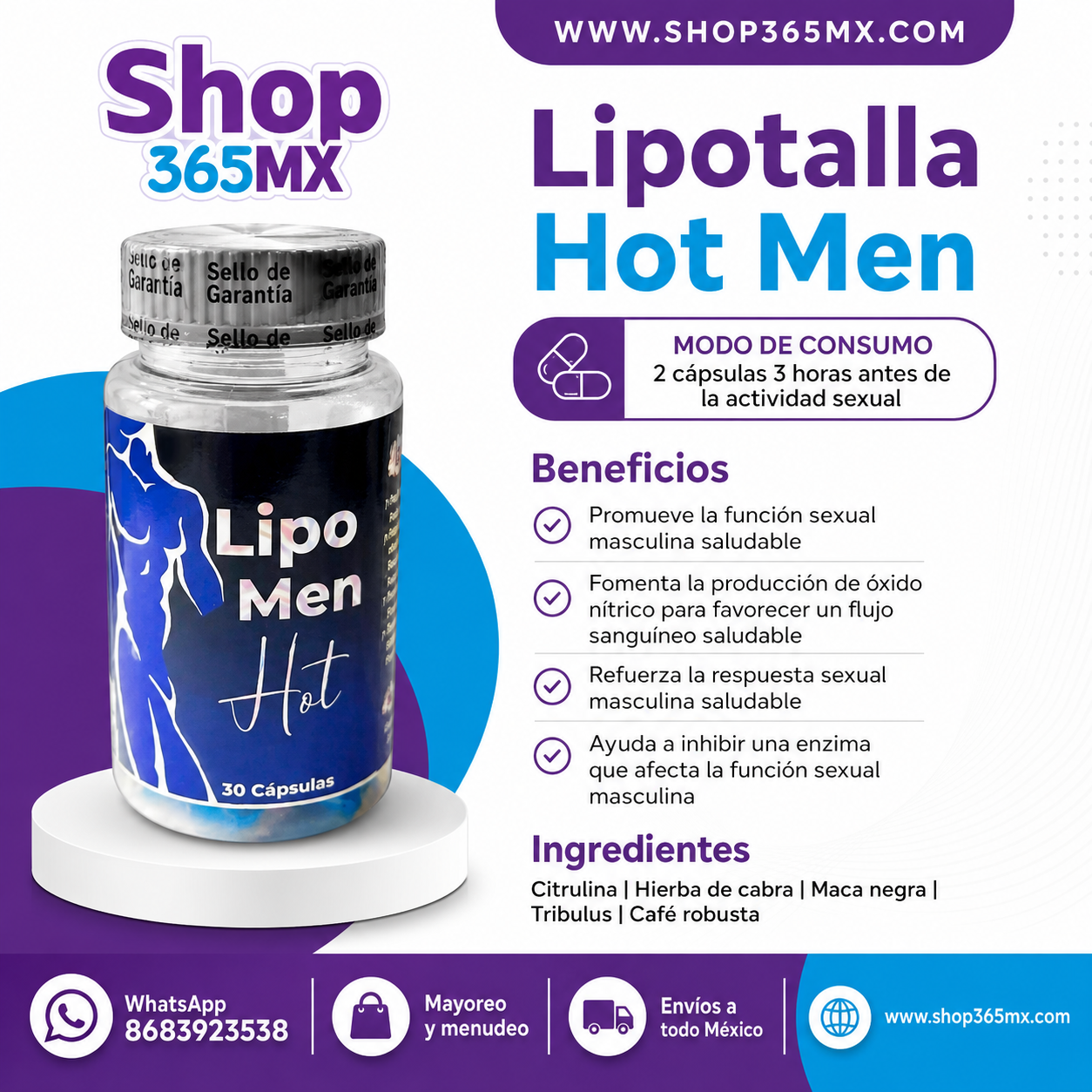 LipoTalla Hot Men