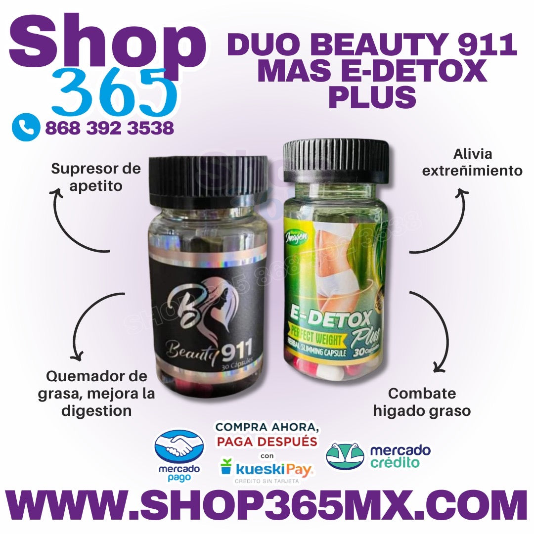 Beauty 911 más E Detox Plus