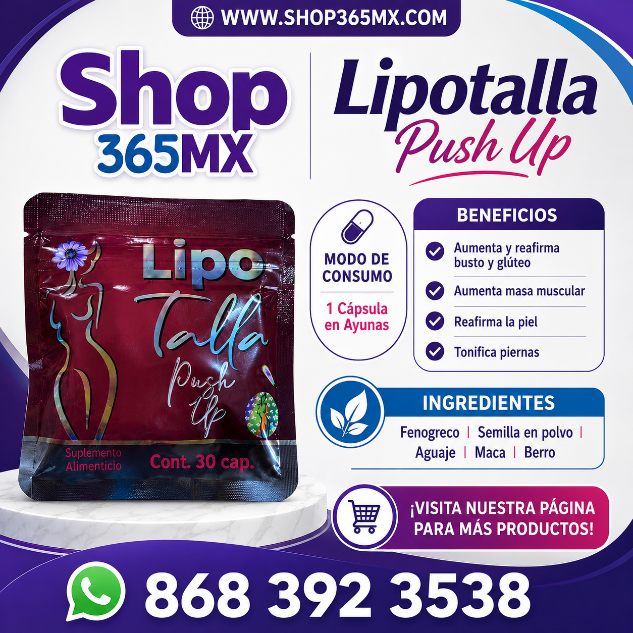 LipoTalla Push Up