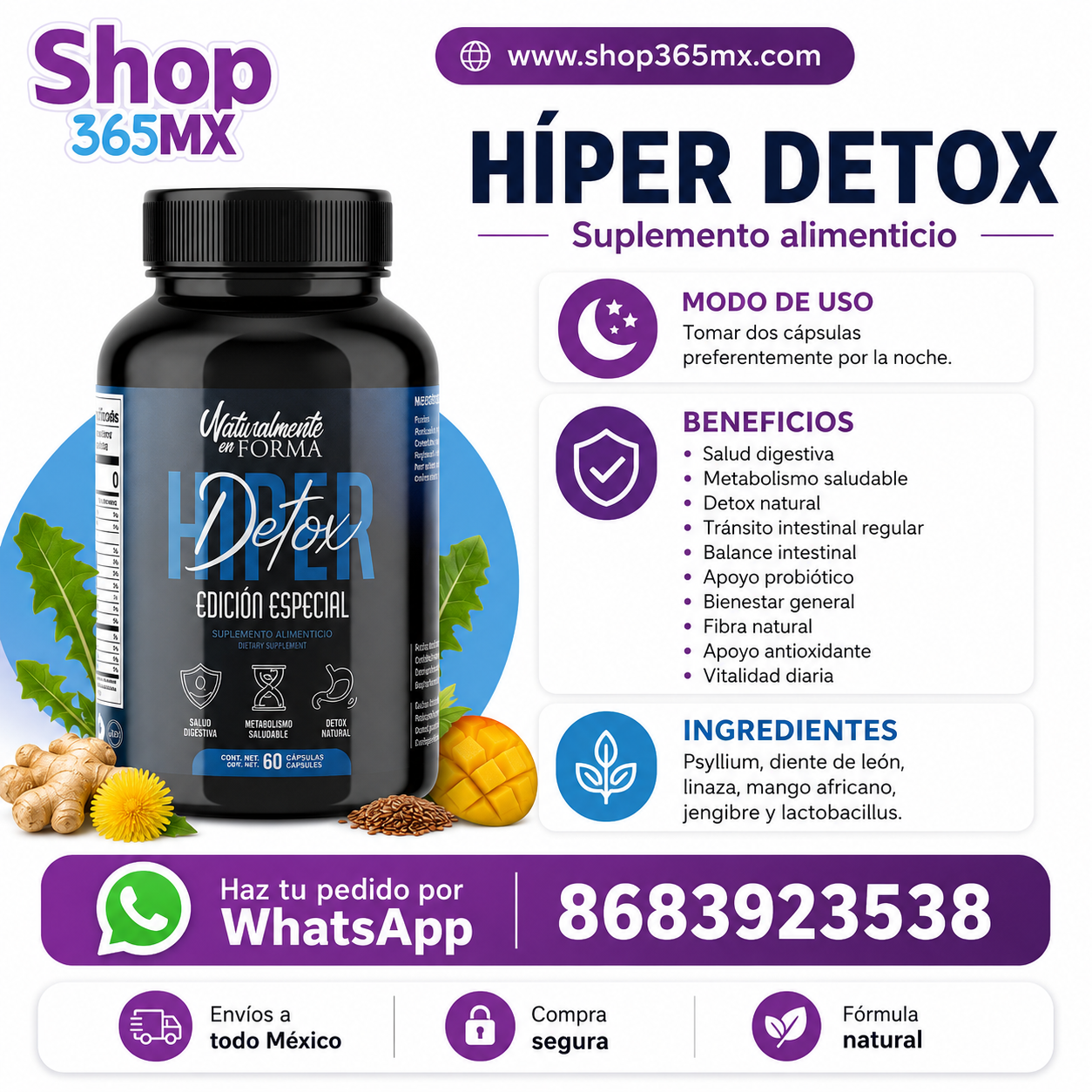 Híper Detox Quema grasa