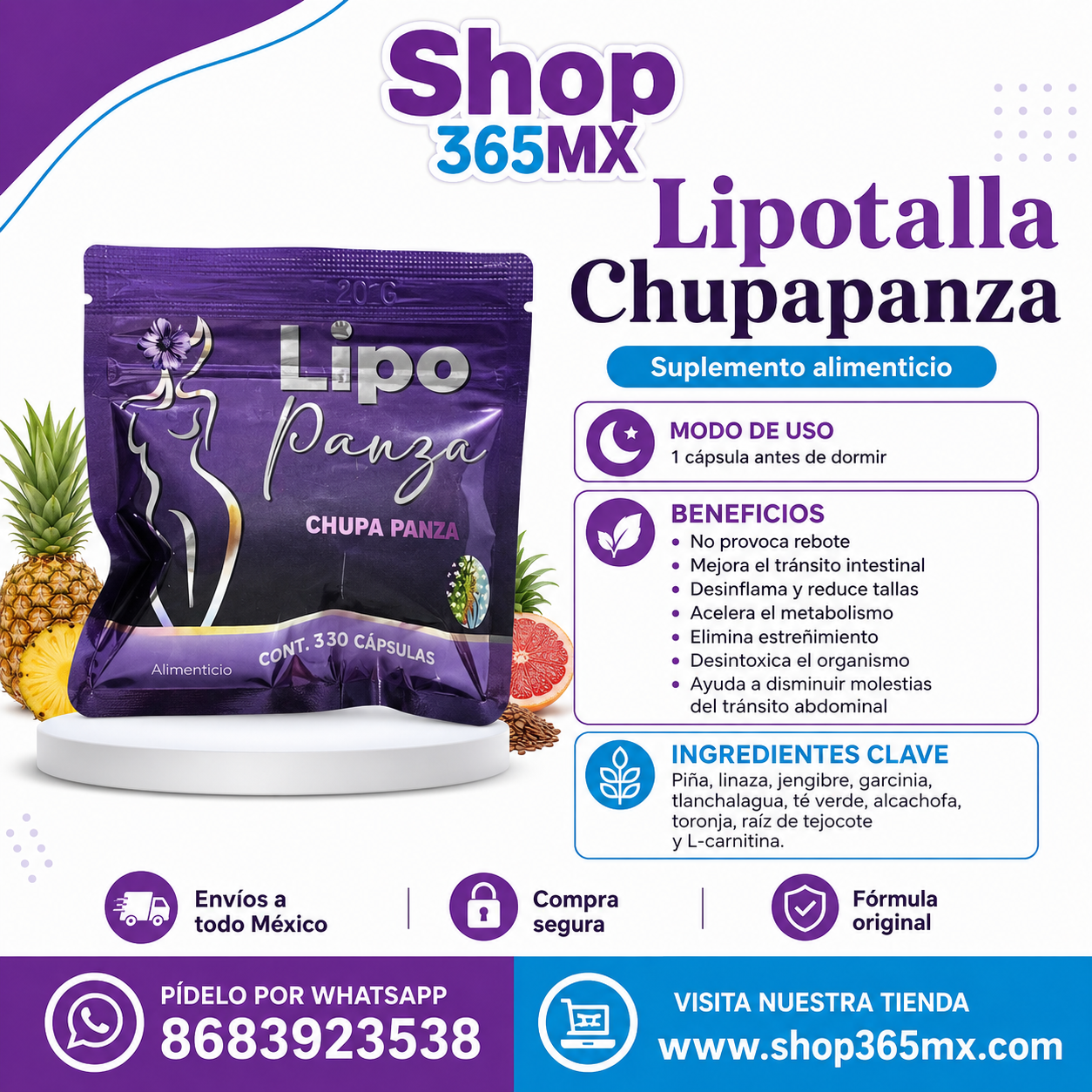 LIPOTALLA CHUPAPANZA