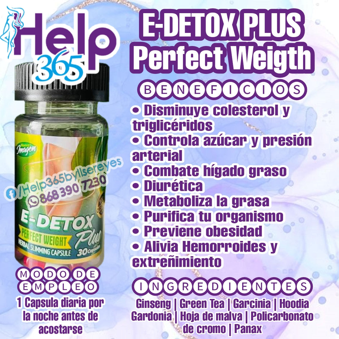 E-Detox Plus Perfect Weight
