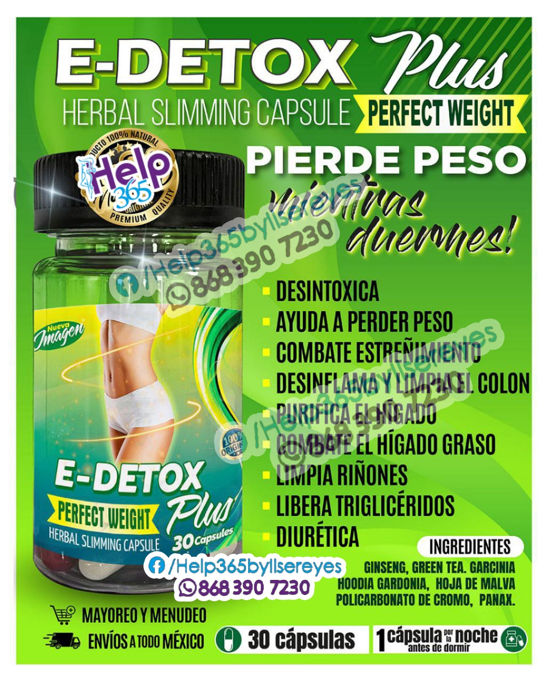E-Detox Plus Perfect Weight